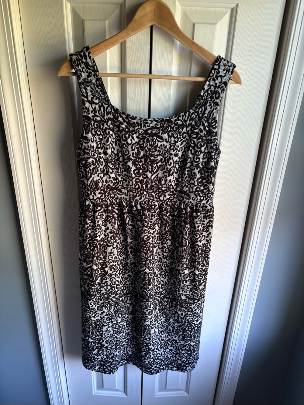 Liz Lange Maternity For Target Silver Black Sleeveless Dress Party Holiday M